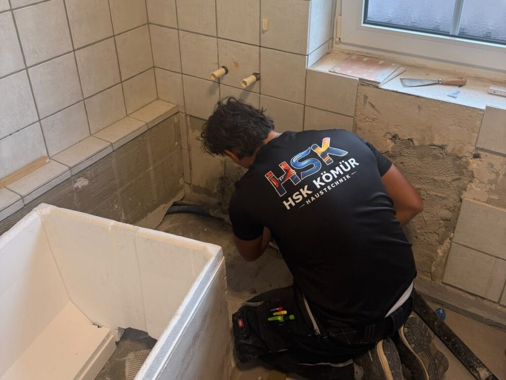 Gäste-Bad im Umbau
